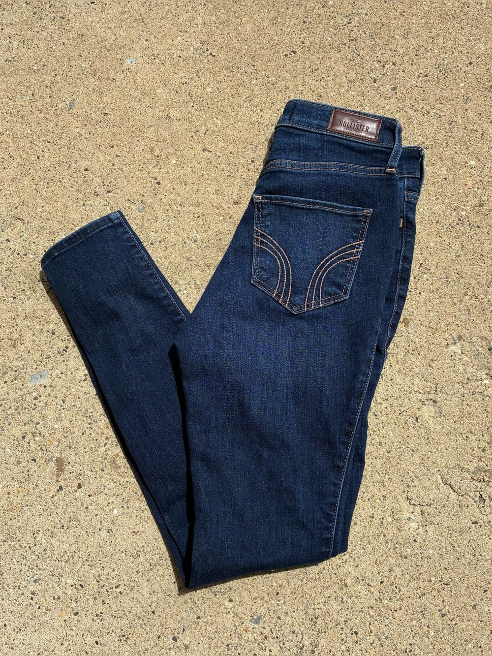 Hollister High Rise Super Skinny Jeans Women 1S 26x27 Blue Denim
Classic Stretch